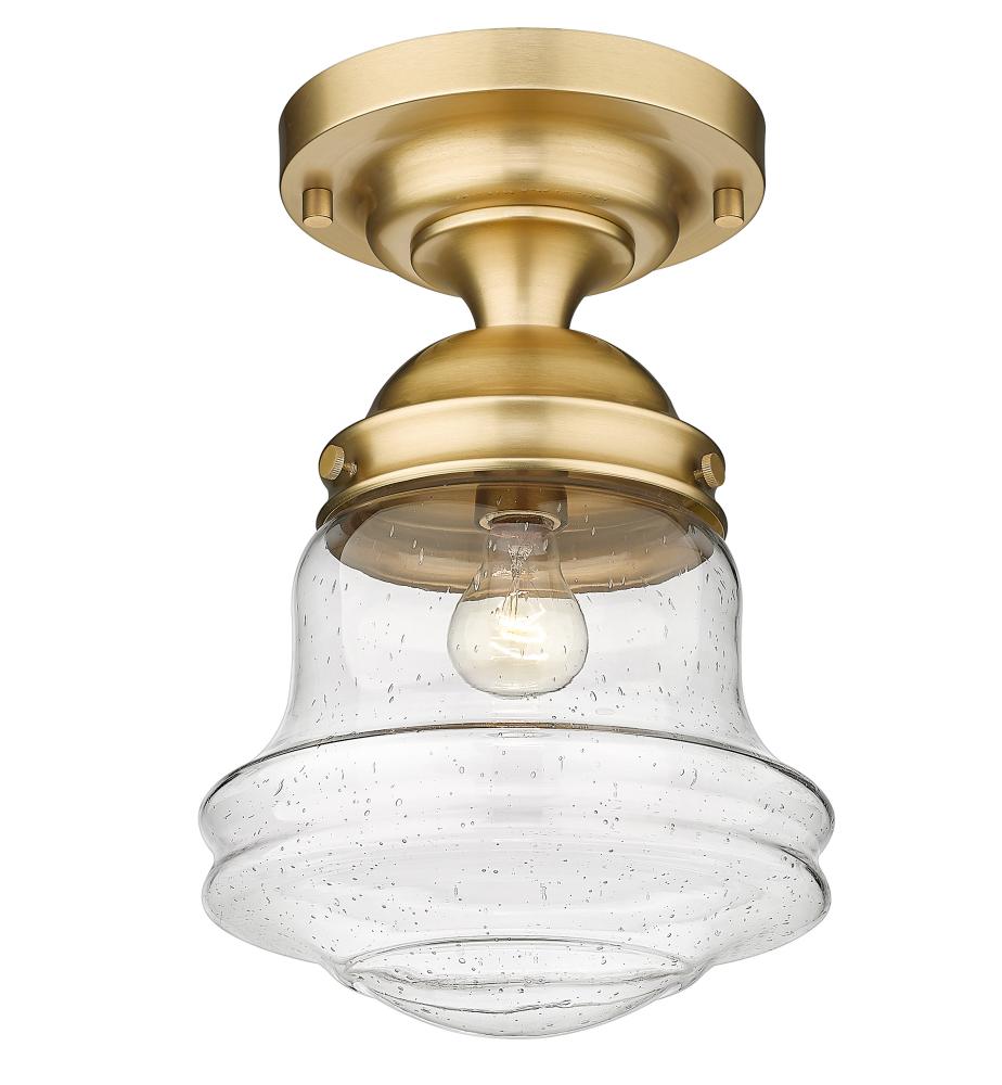 Z-Lite Lighting 736F10-HBR Flush Mount Americana - Brass