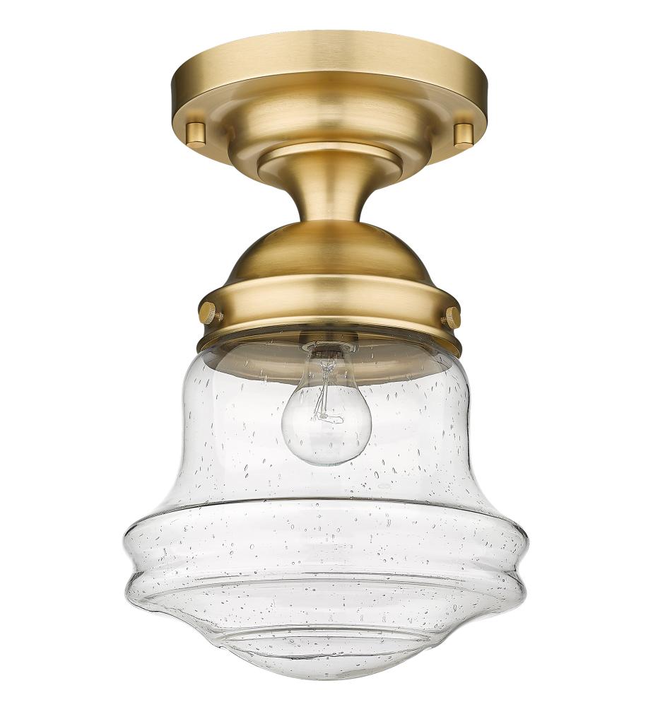 Z-Lite Lighting 736F10-HBR Flush Mount Americana - Brass