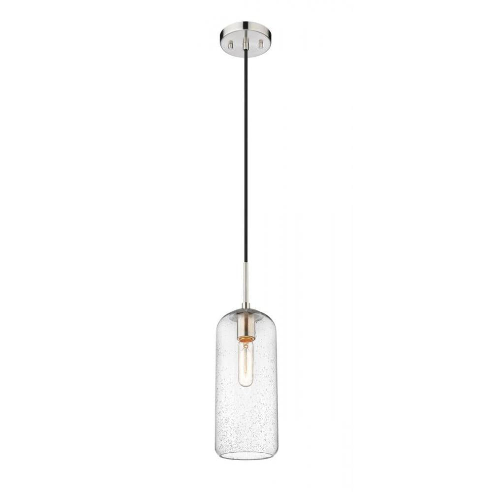 1 Light Pendant-Clear Seedy