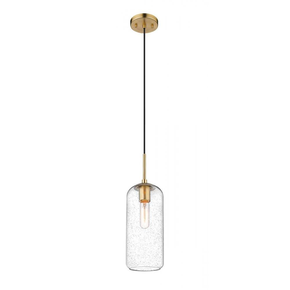 1 Light Pendant-Clear Seedy