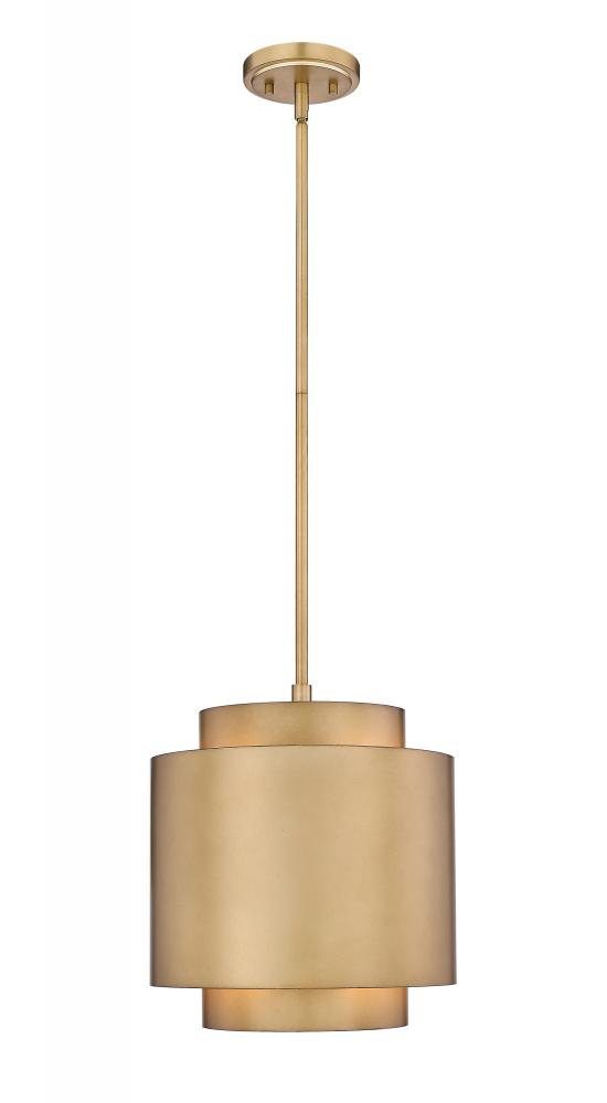 Z-Lite Lighting 739P12-RB Pendant Contemporary - Brass