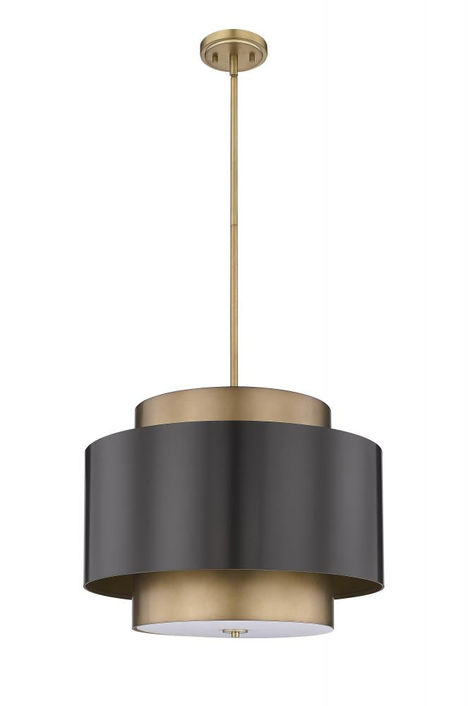 Z-Lite Lighting 739P24-BRZ-RB Chandelier Contemporary - Brass