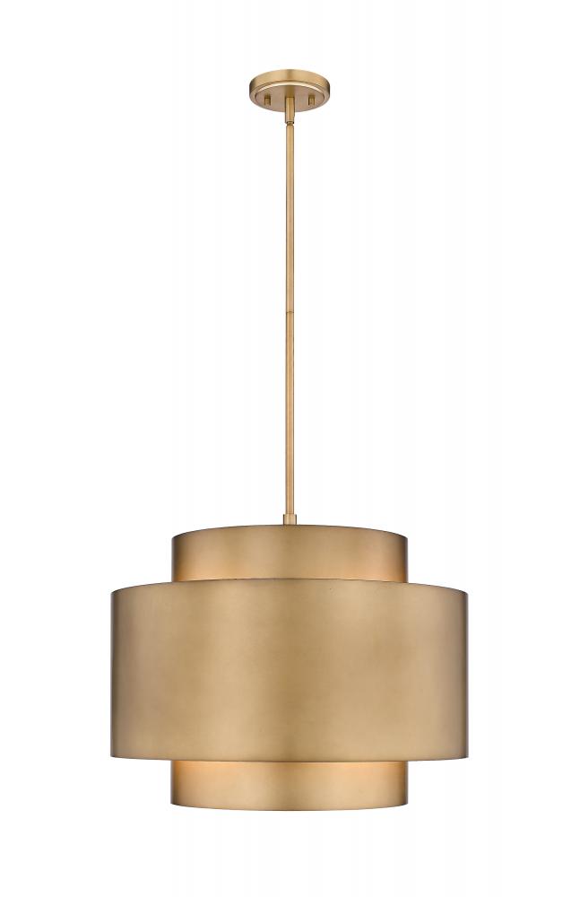 Z-Lite Lighting 739P24-RB Chandelier Contemporary - Brass