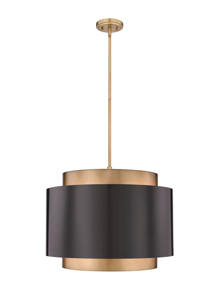 Z-Lite Lighting 739P32-BRZ-RB Chandelier Contemporary - Brass