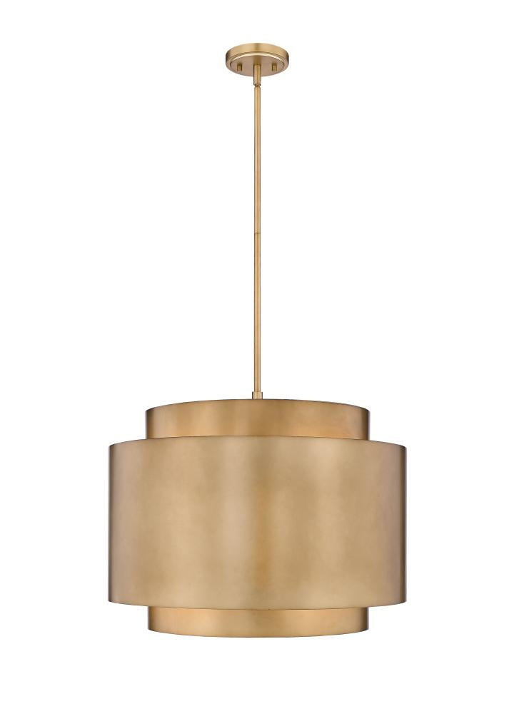 Z-Lite Lighting 739P32-RB Chandelier Contemporary - Brass