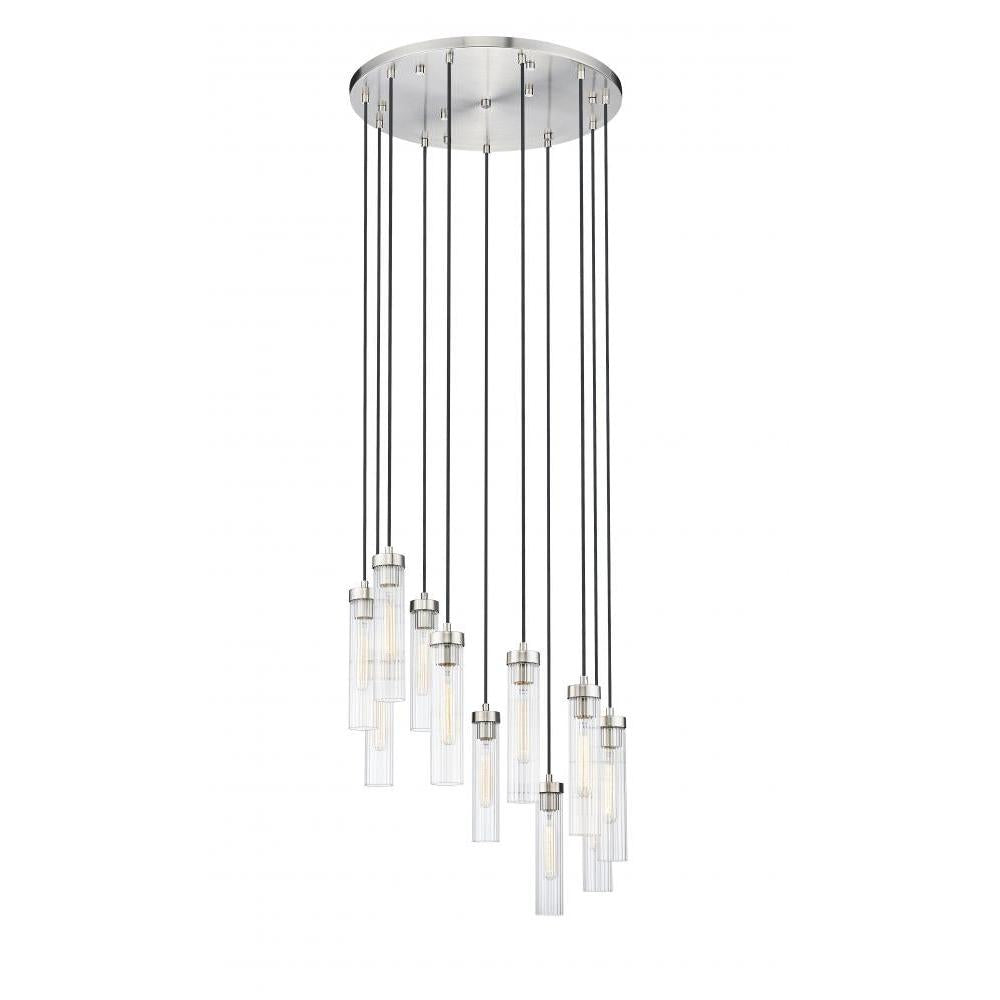 11 Light Chandelier-Clear