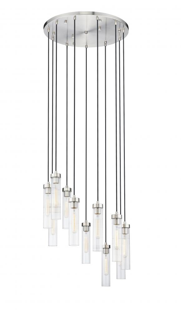 Z-Lite Lighting 740P-11R-BN Chandelier - Nickel