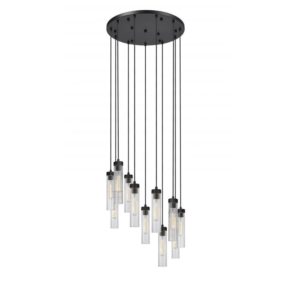 11 Light Chandelier-Clear