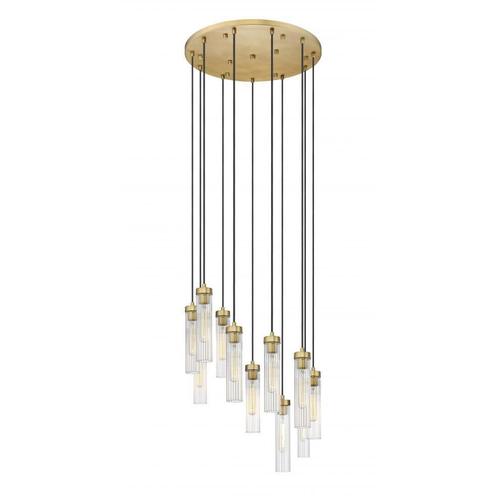 11 Light Chandelier-Clear