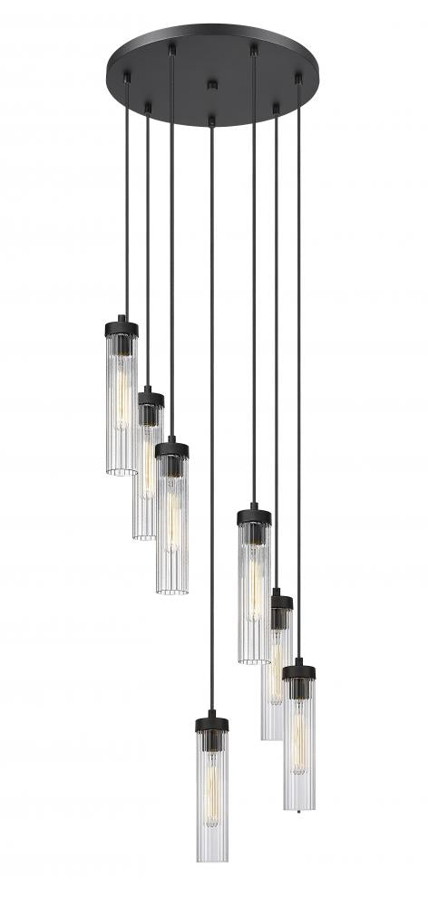 Z-Lite Lighting 740P-7R-MB Chandelier - Black