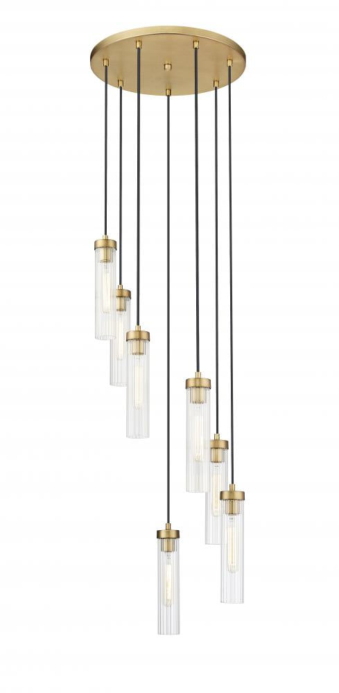 Z-Lite Lighting 740P-7R-RB Chandelier - Brass