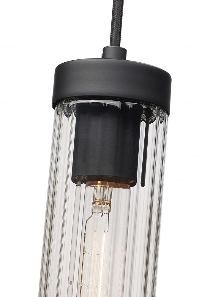 Z-Lite Lighting 740P-MB Pendant Industrial - Black