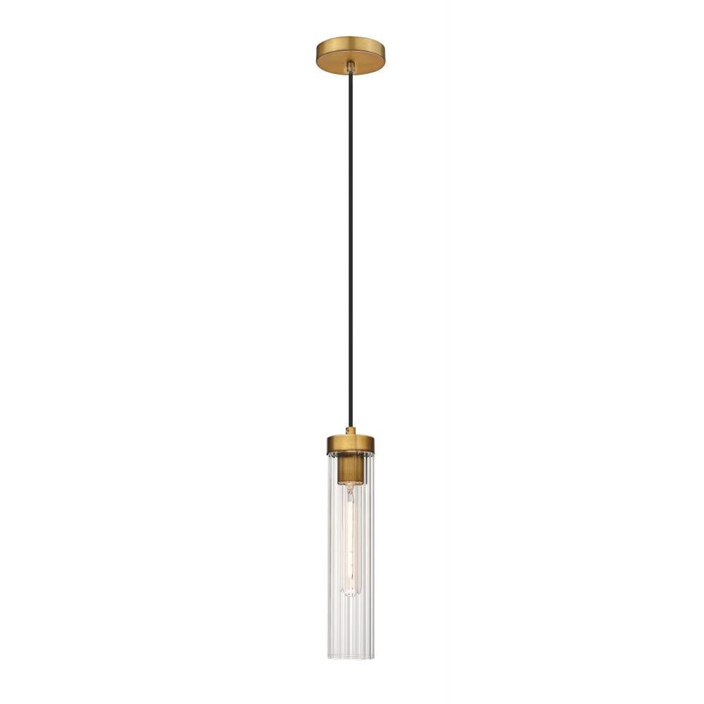 1 Light Pendant-Clear