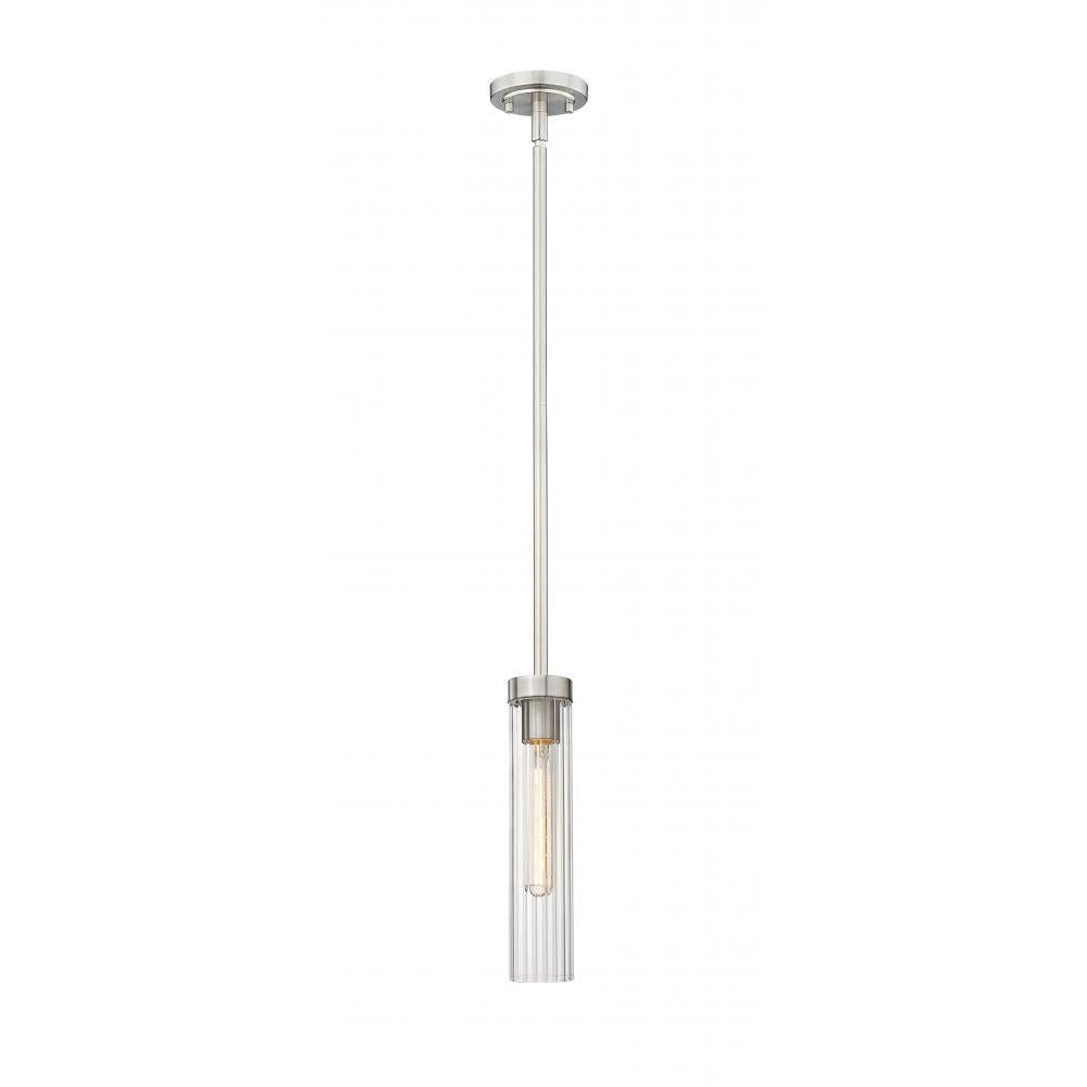 1 Light Pendant-Clear