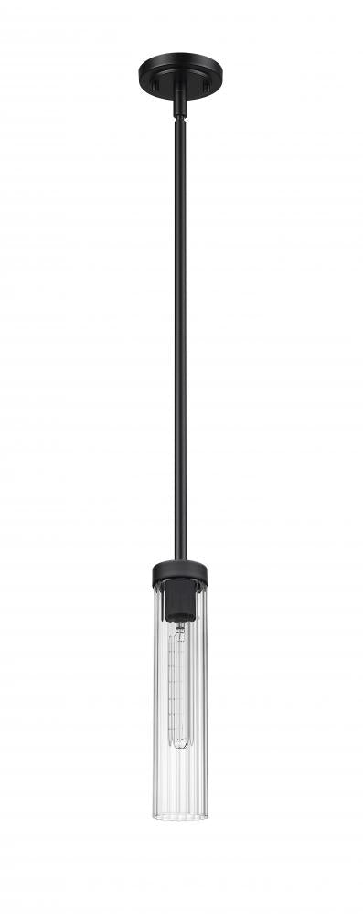 Z-Lite Lighting 740P-ROD-MB Pendant Industrial - Black