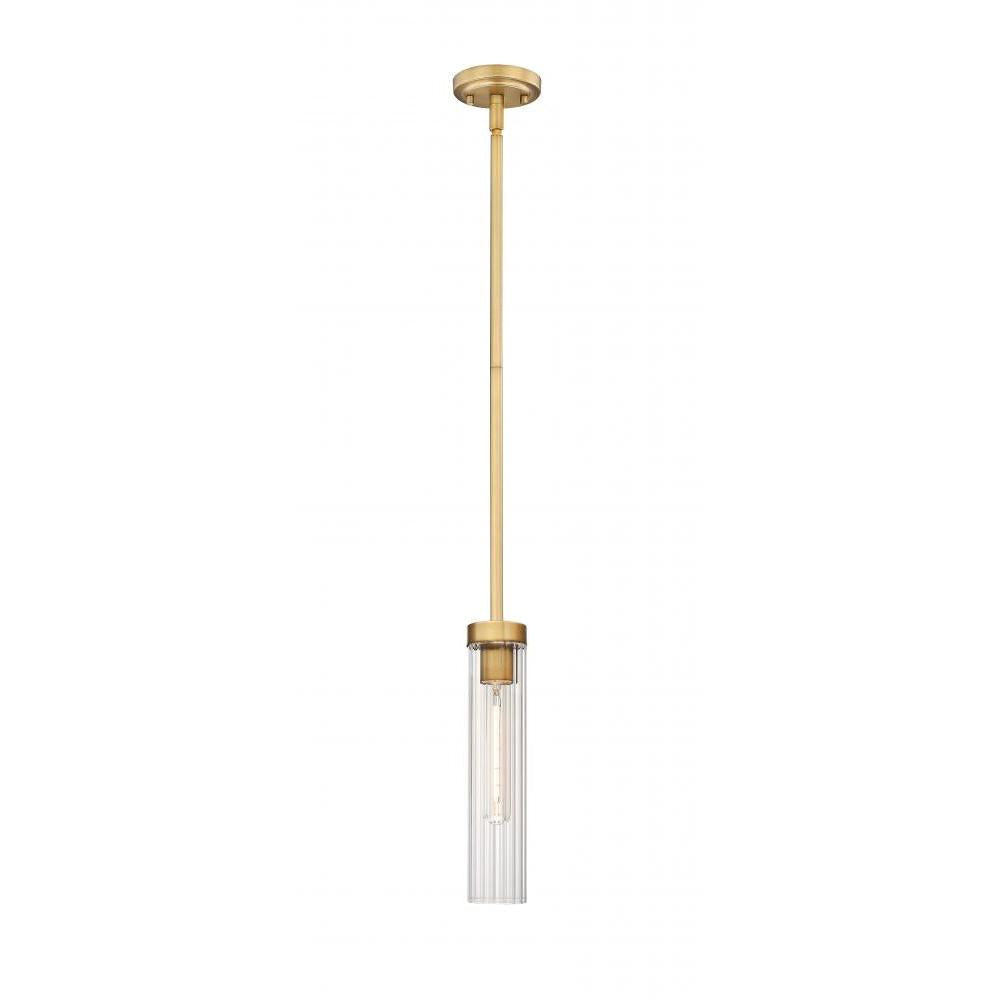 1 Light Pendant-Clear
