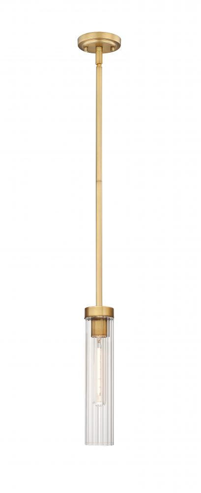 Z-Lite Lighting 740P-ROD-RB Pendant Industrial - Brass