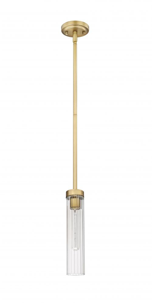 Z-Lite Lighting 740P-ROD-RB Pendant Industrial - Brass