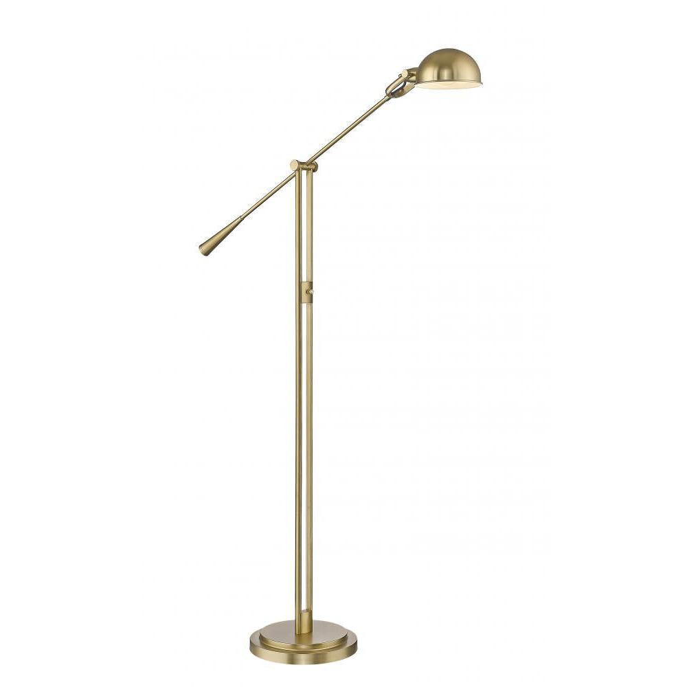 1 Light Floor Lamp-Heritage Brass