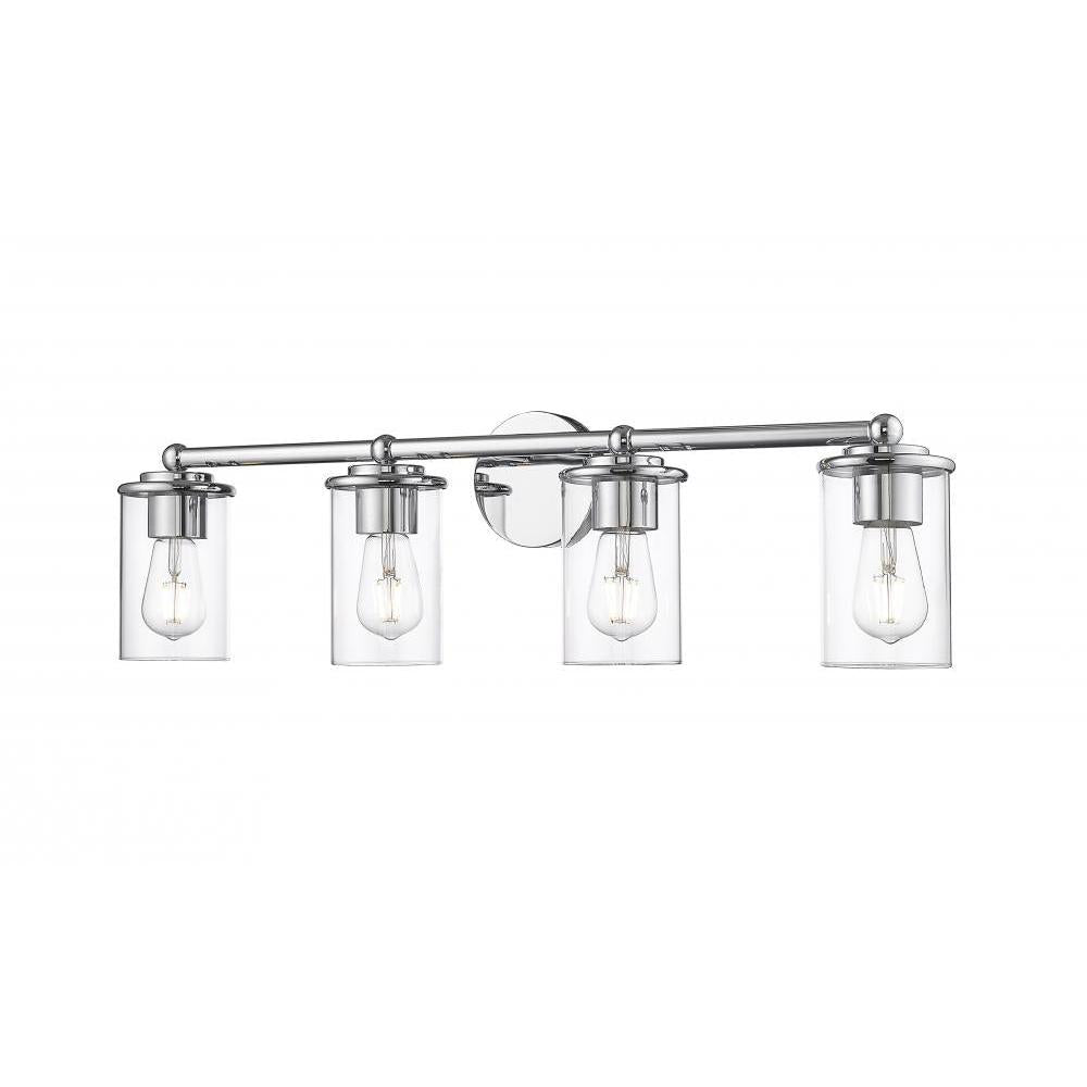 4 Light Vanity-Clear
