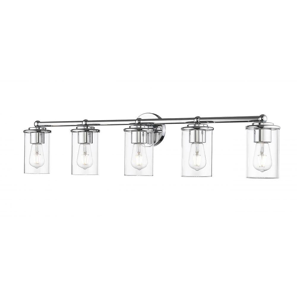 5 Light Vanity-Clear