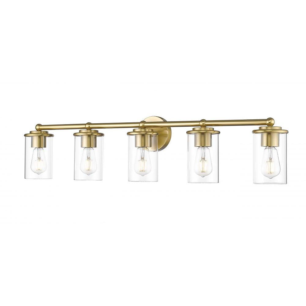 5 Light Vanity-Clear