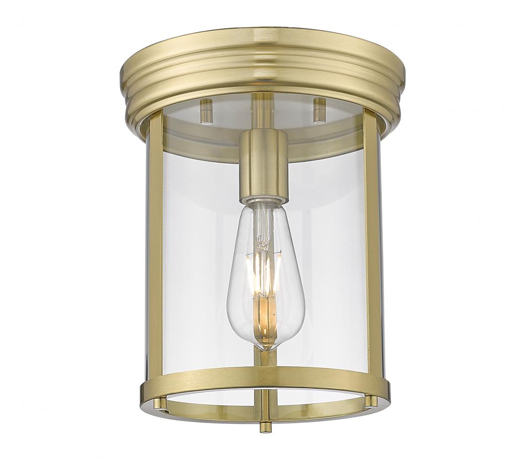 Z-Lite Lighting 742F9-LG Flush Mount Mid Century Modern - Gold