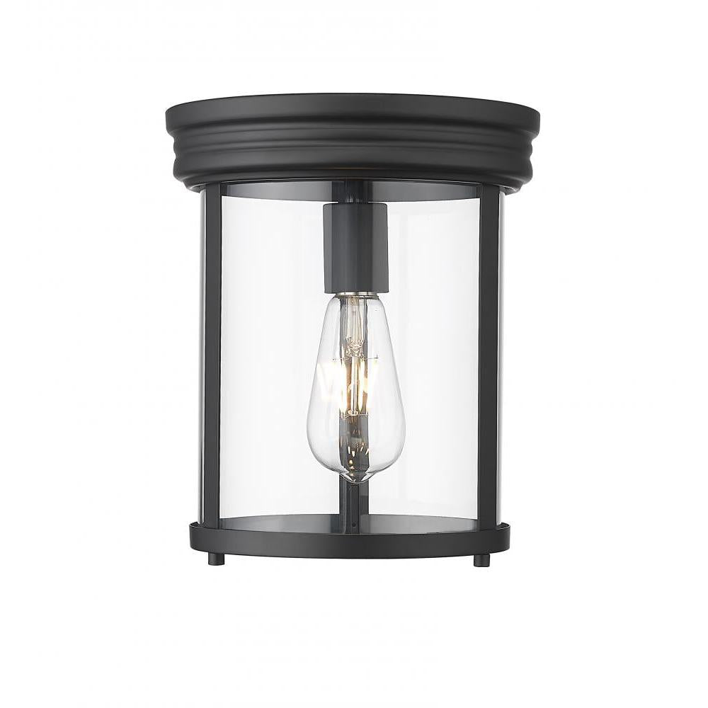 1 Light Flush Mount Light-Clear