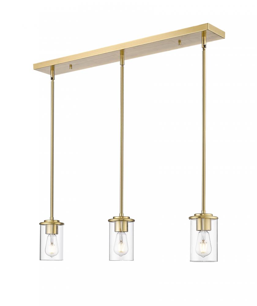 Z-Lite Lighting 742MP-3LG Pendant Mid Century Modern - Gold