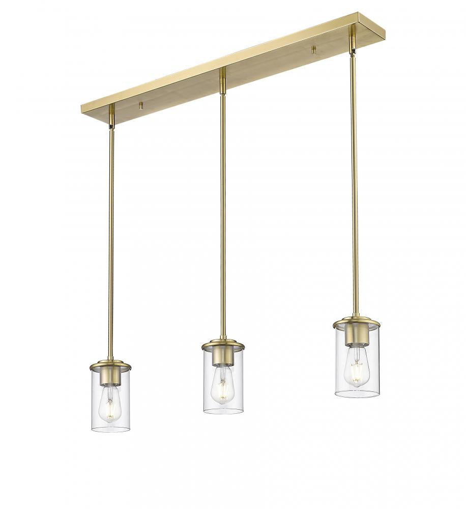 Z-Lite Lighting 742MP-3LG Pendant Mid Century Modern - Gold