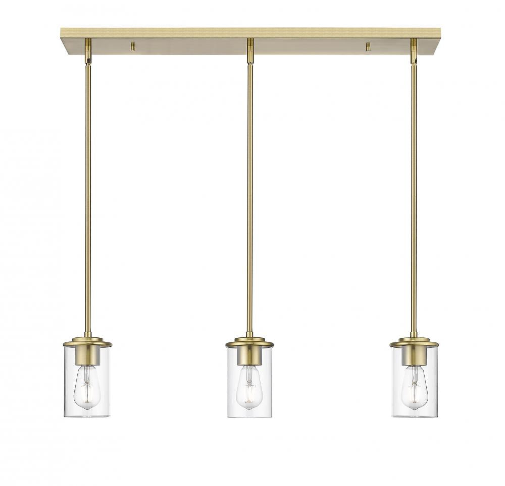 Z-Lite Lighting 742MP-3LG Pendant Mid Century Modern - Gold