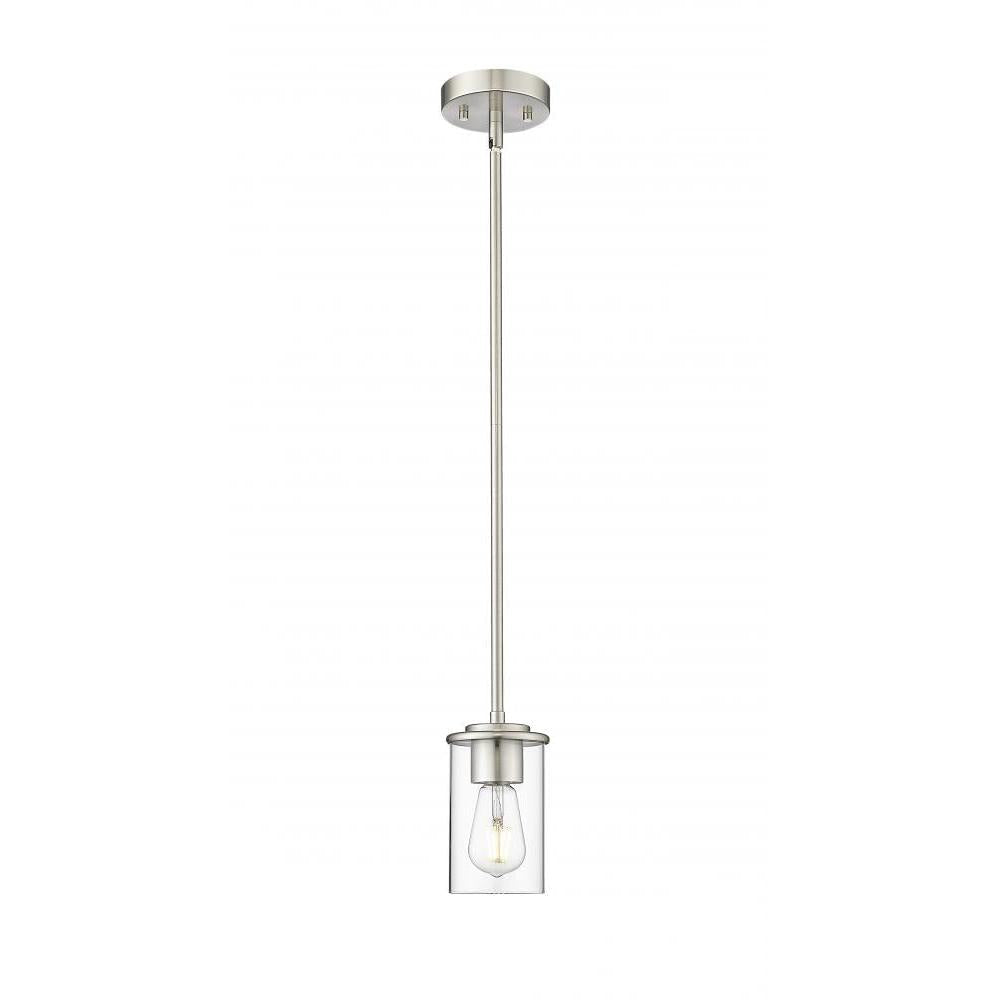 1 Light Pendant-Clear