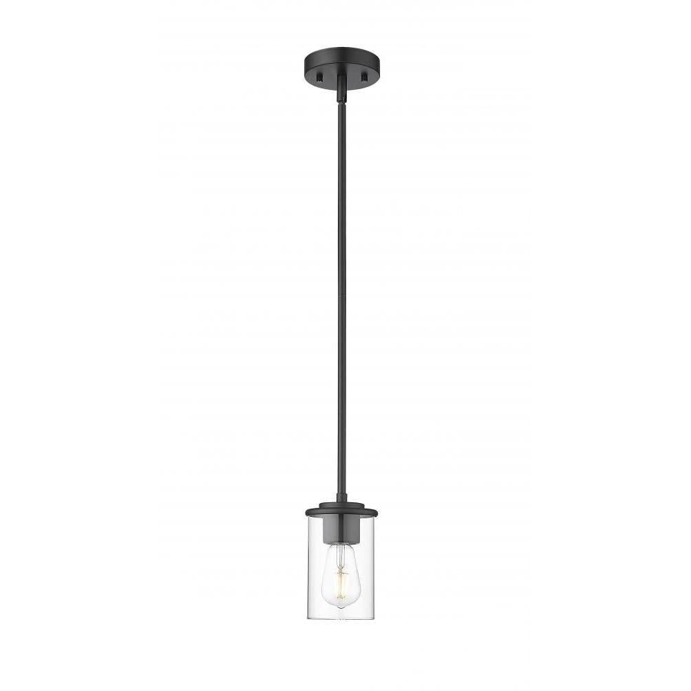 1 Light Pendant-Clear