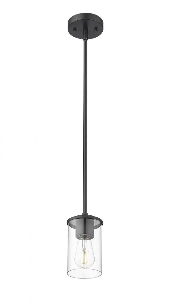 Z-Lite Lighting 742MP-MB Pendant Mid Century Modern - Black