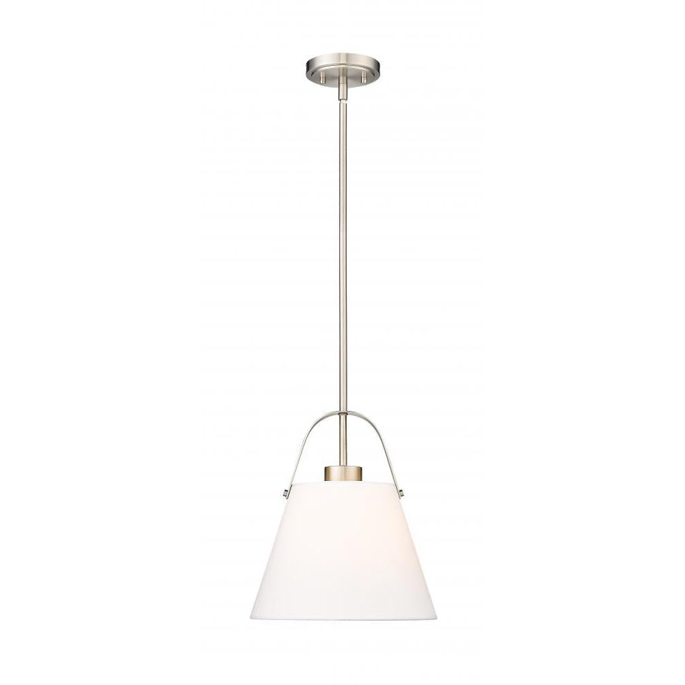 1 Light Pendant-Ivory