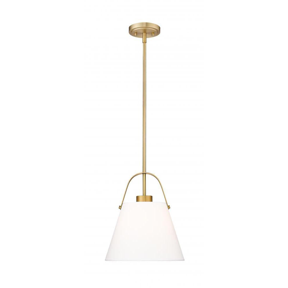 1 Light Pendant-Ivory