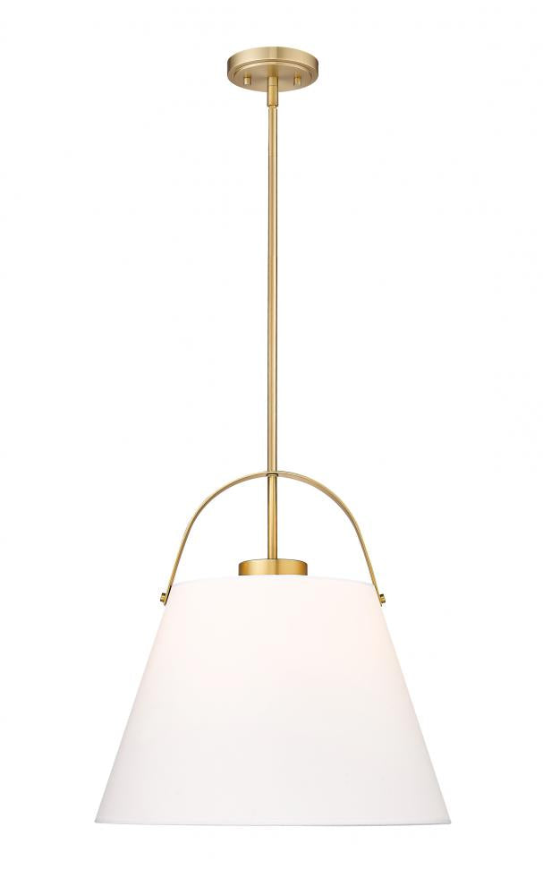 Z-Lite Lighting 743P18-HBR Pendant Farm House - Brass