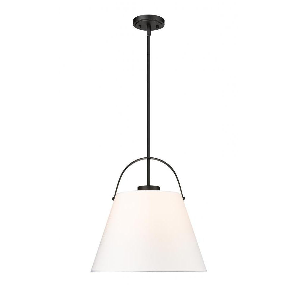 1 Light Pendant-Ivory