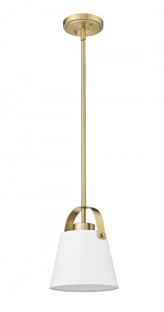 Z-Lite Lighting 743P8-HBR Pendant Farm House - Brass