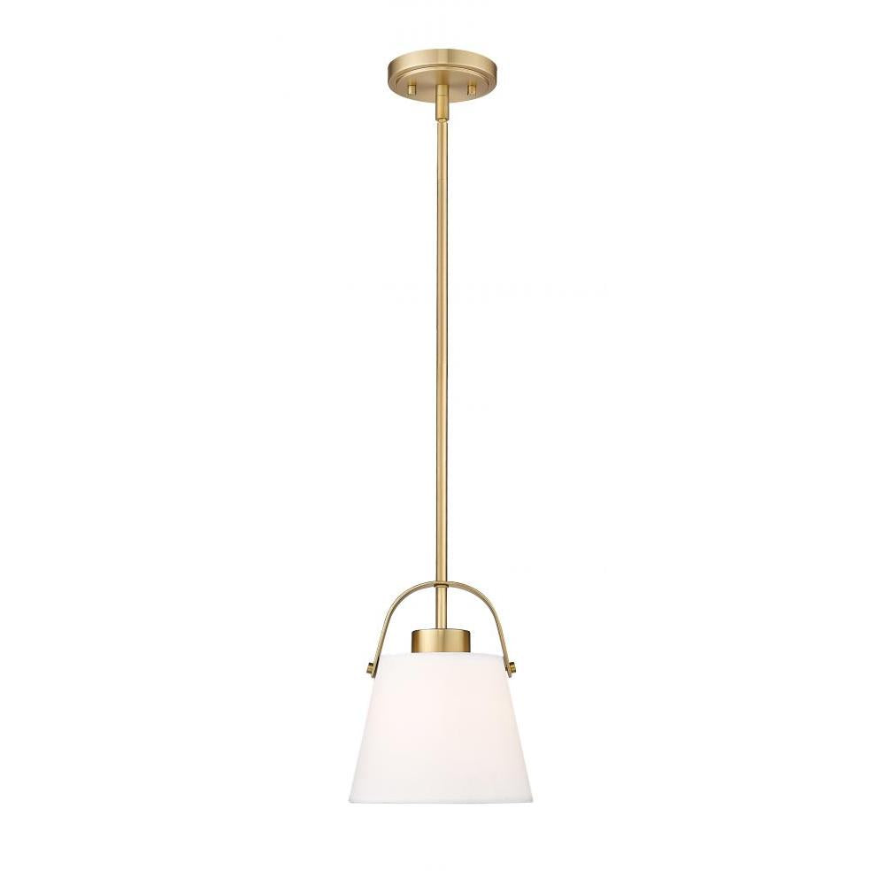 1 Light Pendant-Ivory