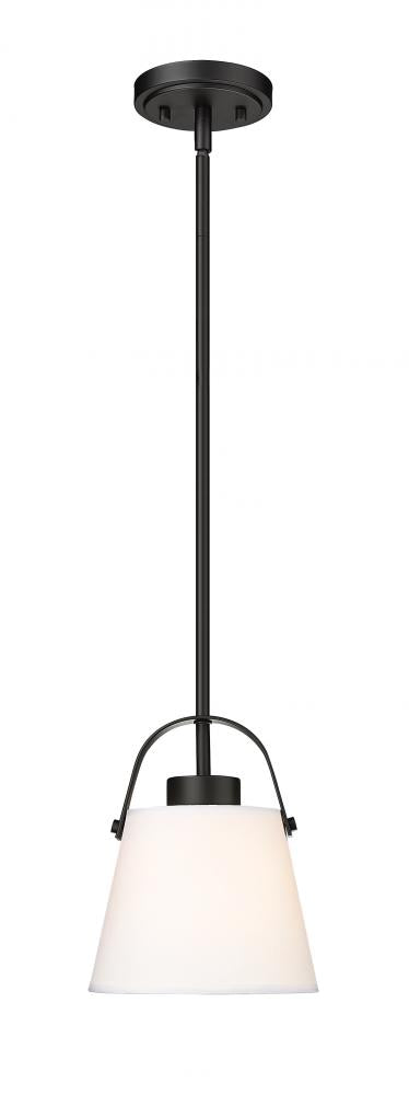 Z-Lite Lighting 743P8-MB Pendant Farm House - Black