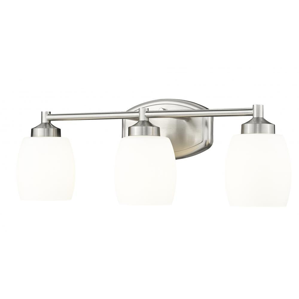 3 Light Vanity-Matte Opal