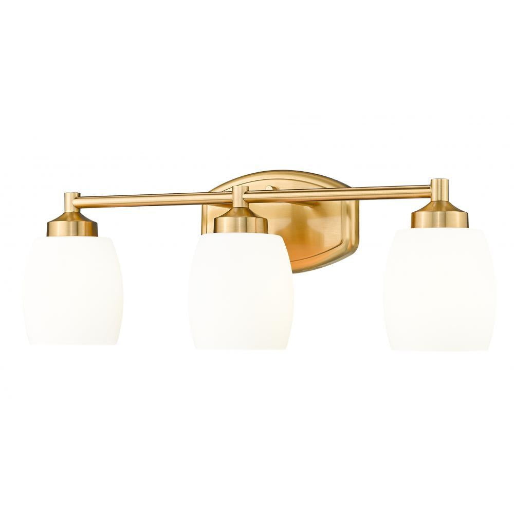 3 Light Vanity-Matte Opal