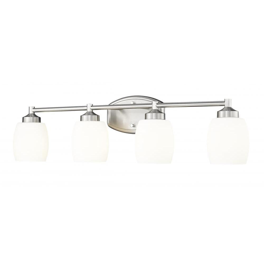 4 Light Vanity-Matte Opal