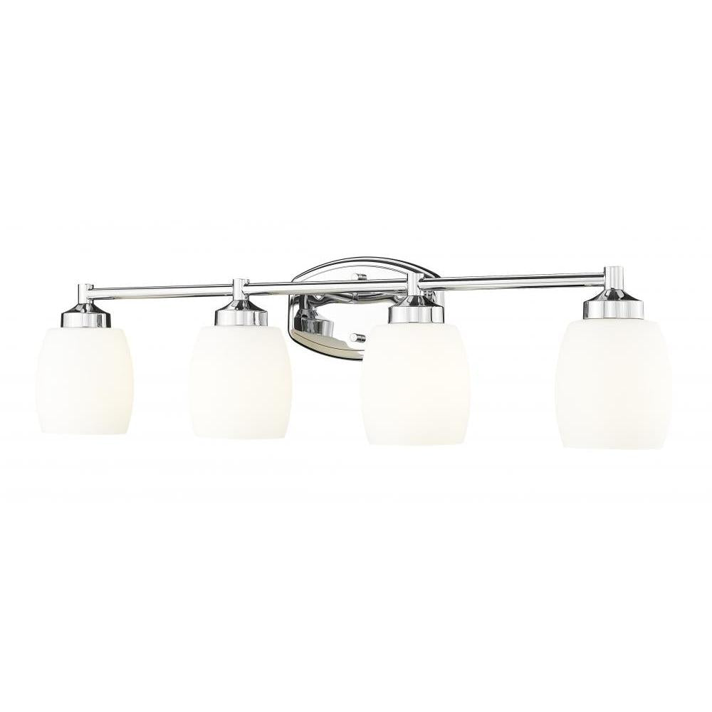 4 Light Vanity-Matte Opal