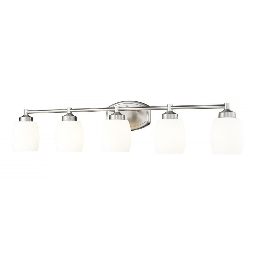 5 Light Vanity-Matte Opal