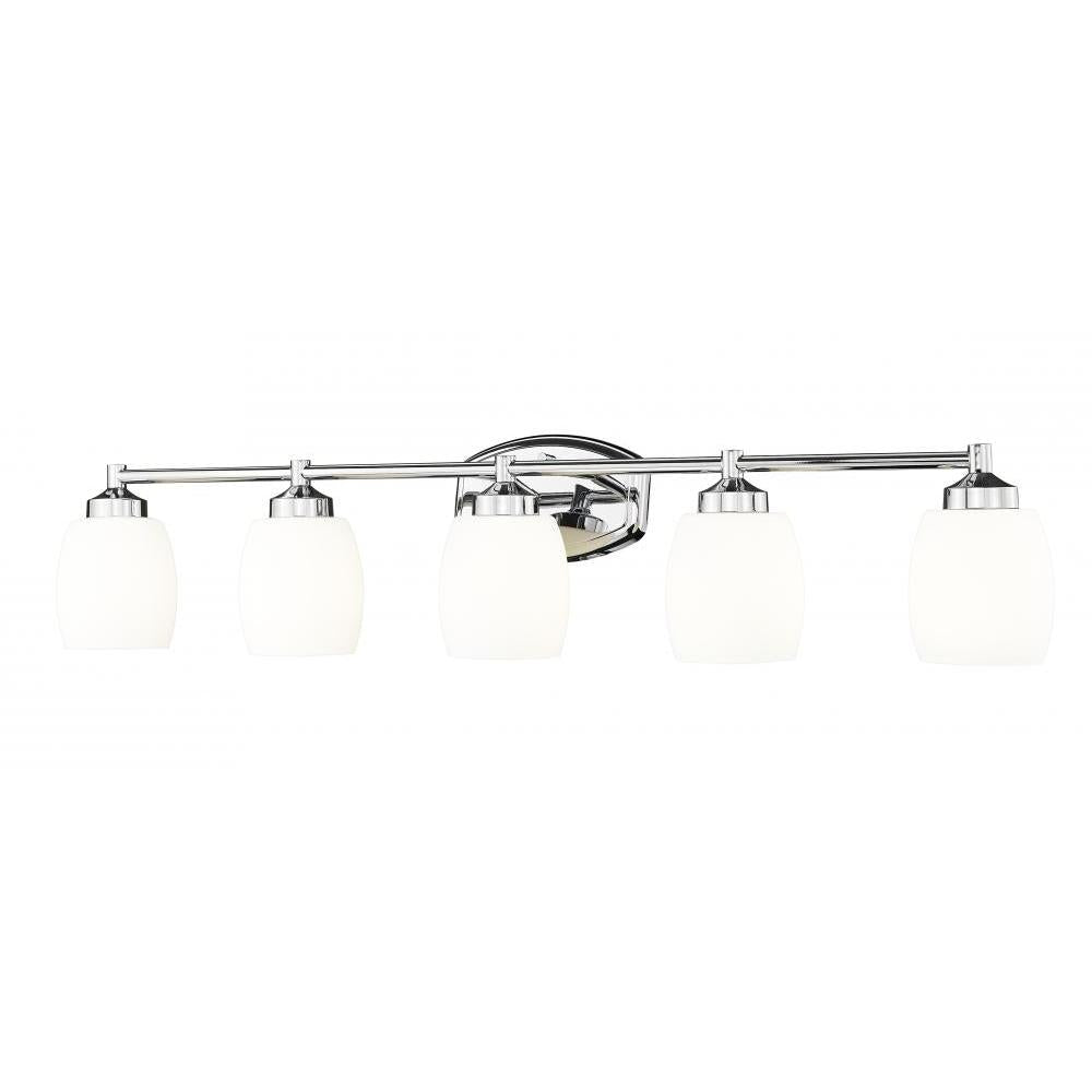 5 Light Vanity-Matte Opal