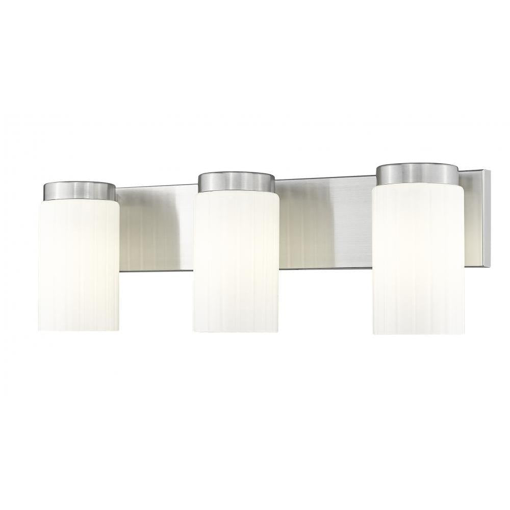 3 Light Vanity-Matte Opal