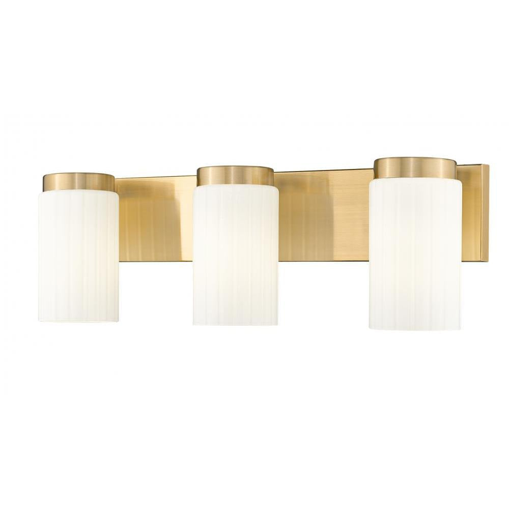 3 Light Vanity-Matte Opal