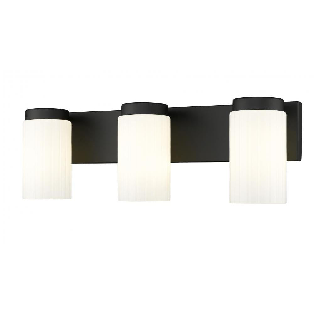 3 Light Vanity-Matte Opal